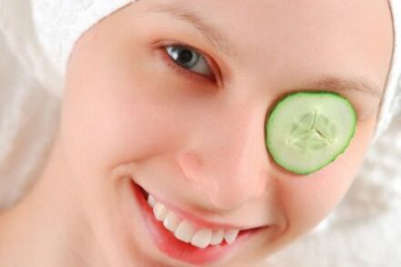 Skin cucumbers