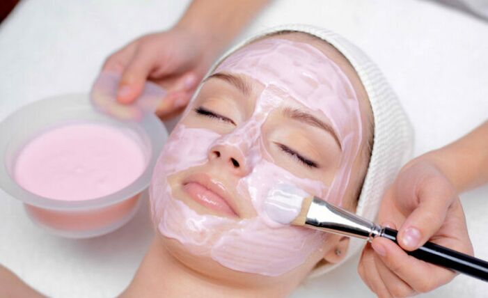 Apply a rejuvenating cosmetic mask